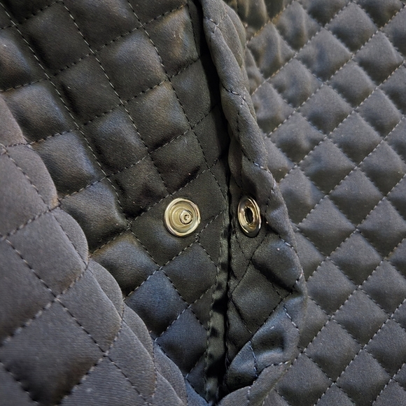 ESPRIT Black Quilted Zipper Jacket - Picture 6 of 10
